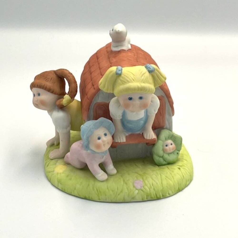 Cabbage Patch Kids Clubhouse Figurine 1984 Xavier Roberts #5020 Special Thoughts
